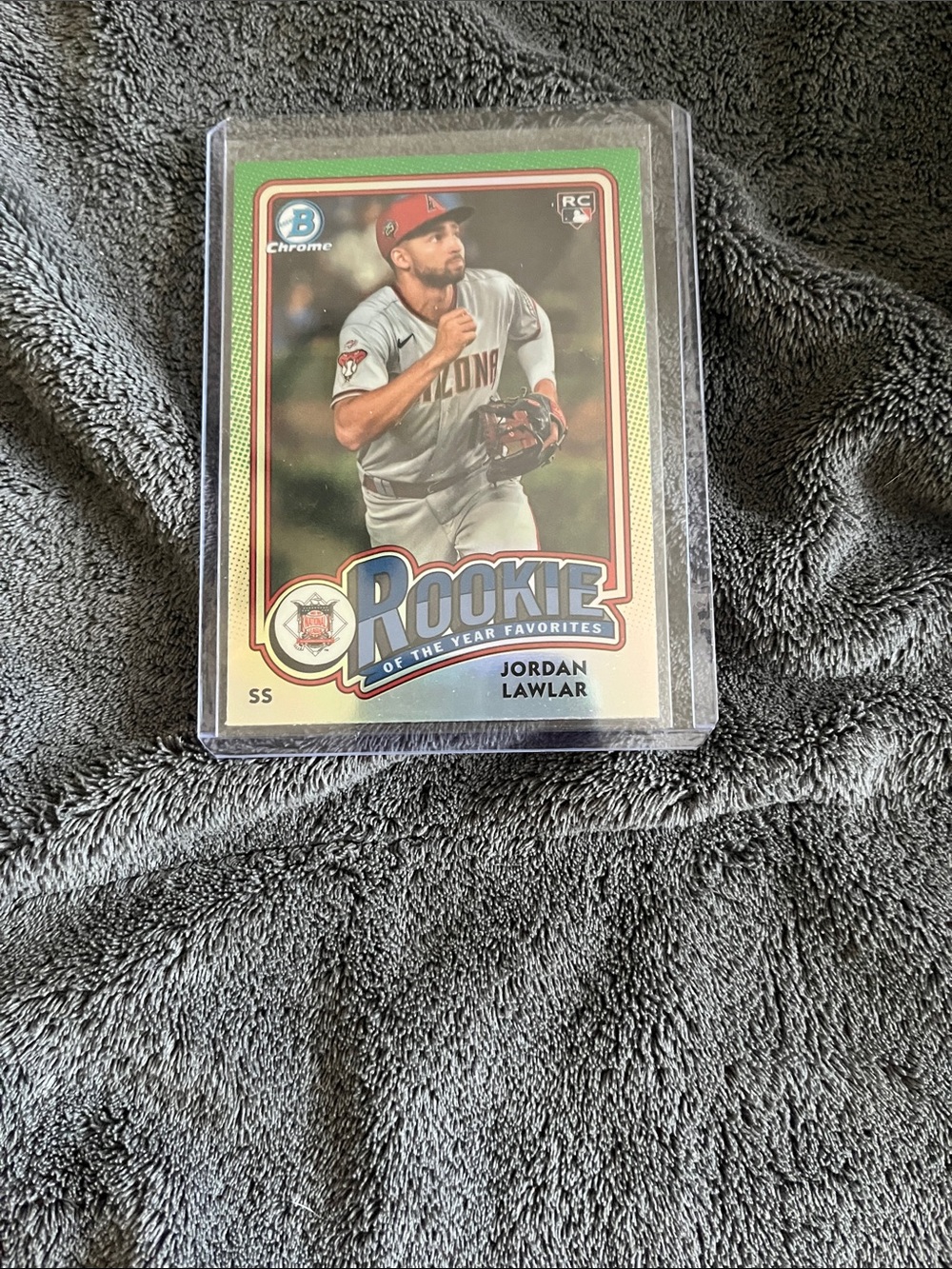 2022 Rookie of the Year Favorite Jordan Lawlar Rookie Card -